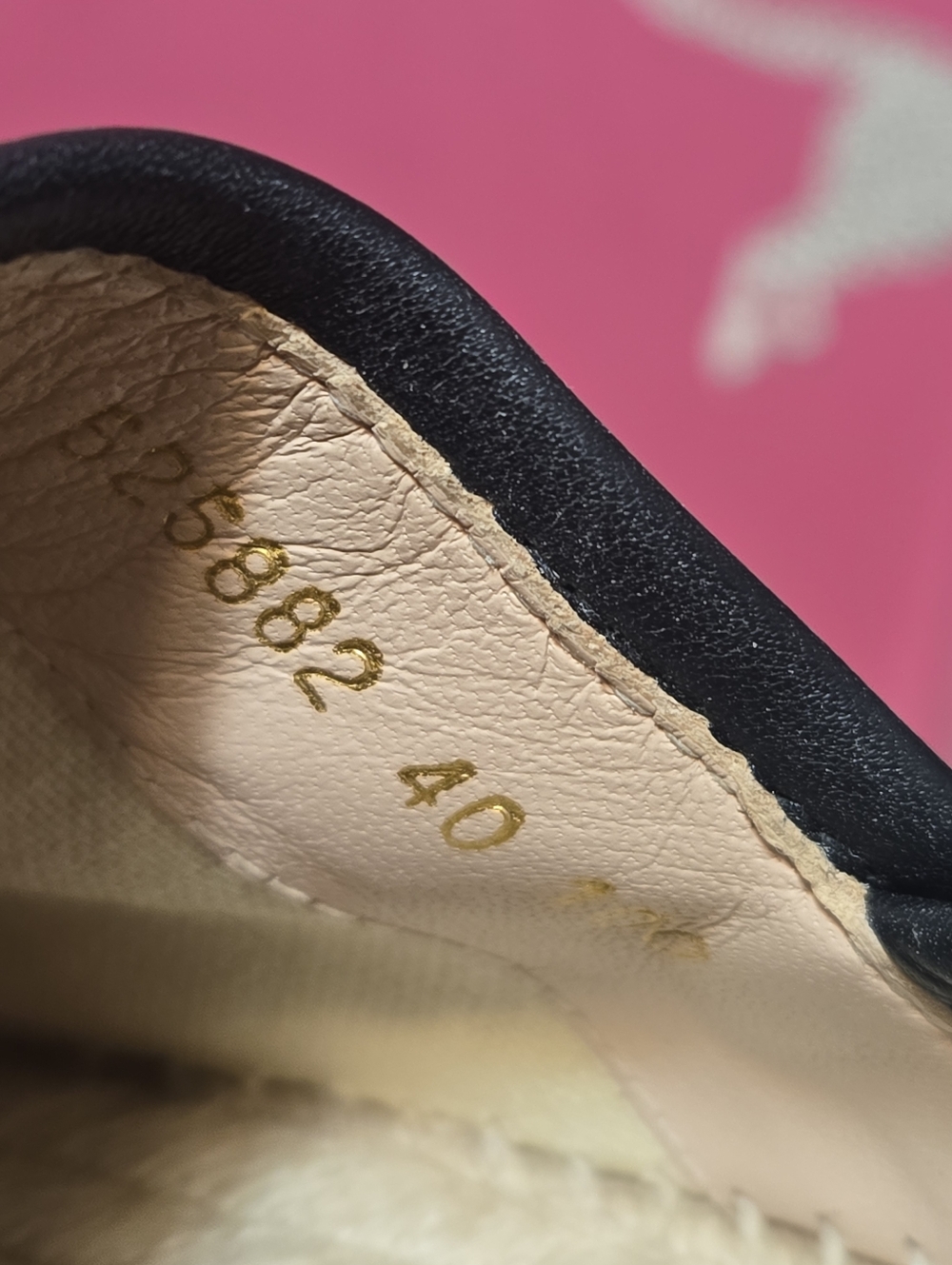 EUC GuccI Pilar Pink Canvas Logo Espadrilles Size 10 USA - Picture 5 of 12
